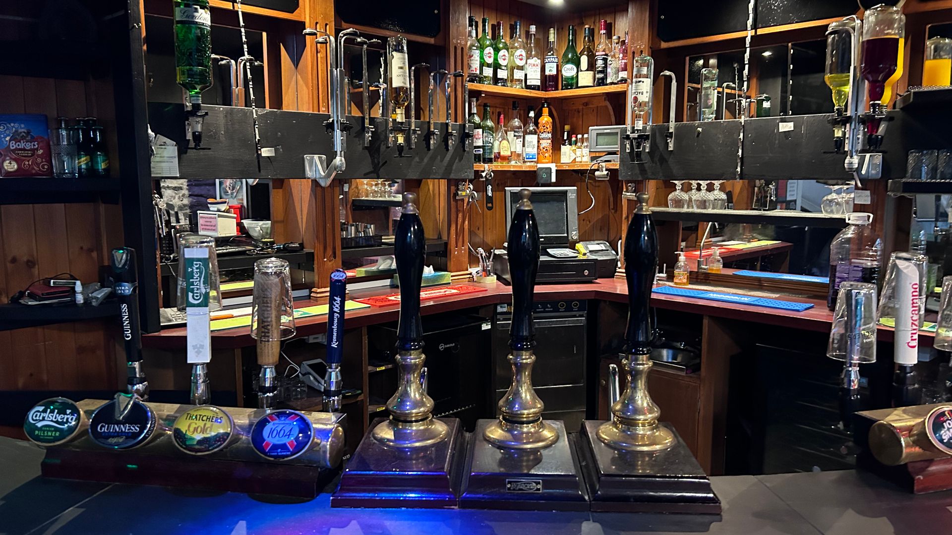 Cask ale selection, Bettle & Chisel