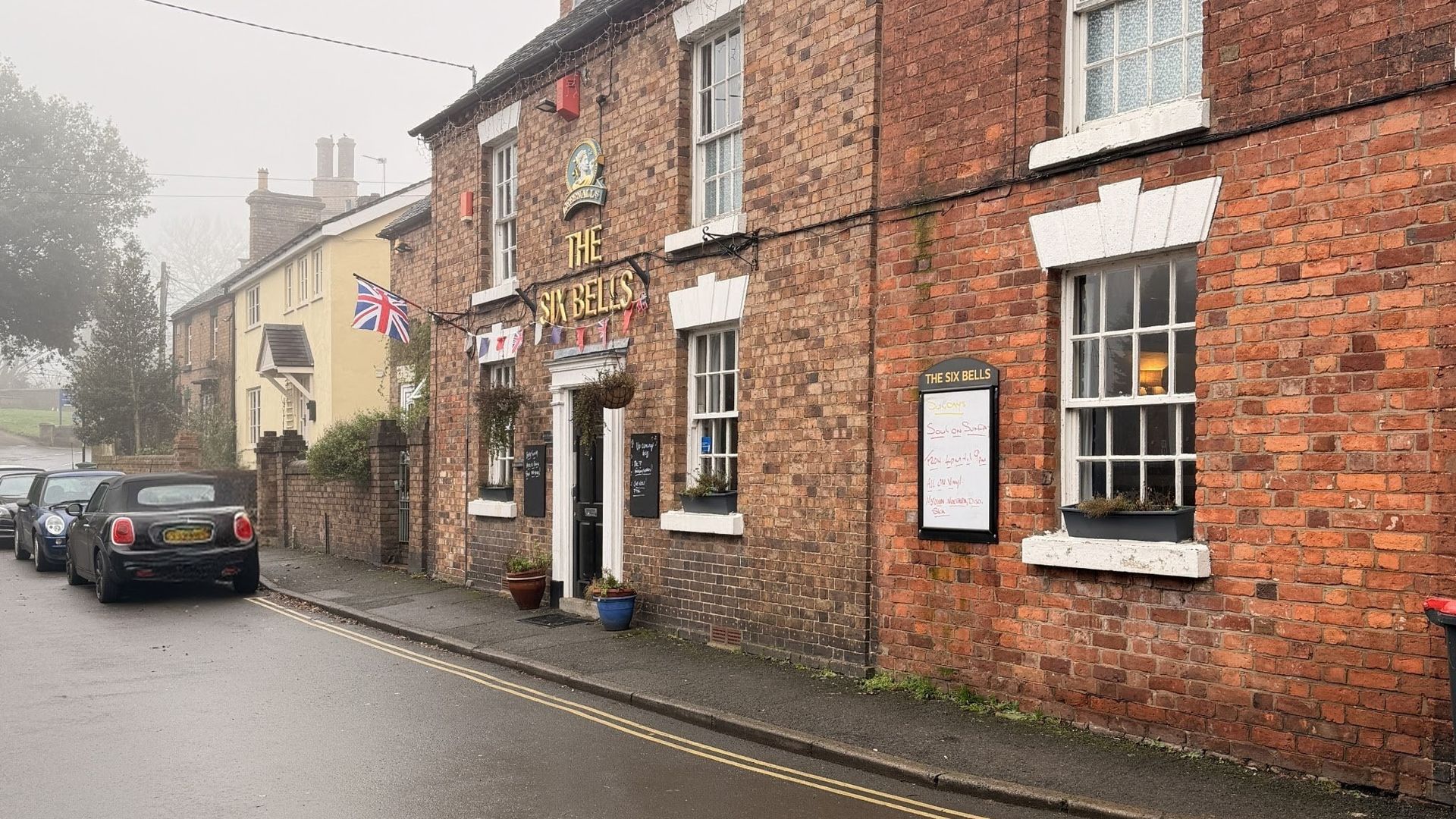 The Six Bells Outside