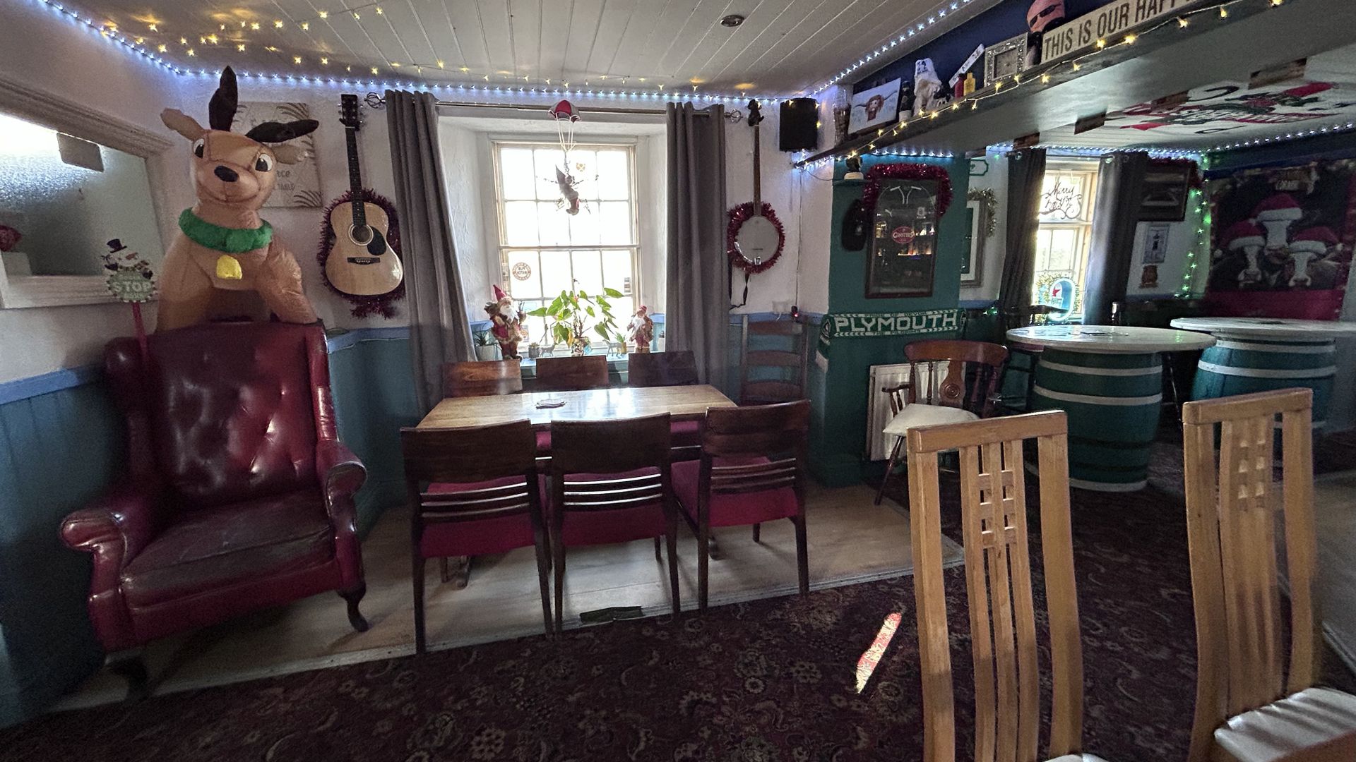External drinking area