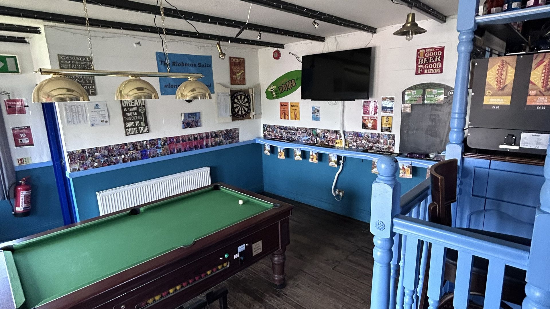 Pool table, Four Lords