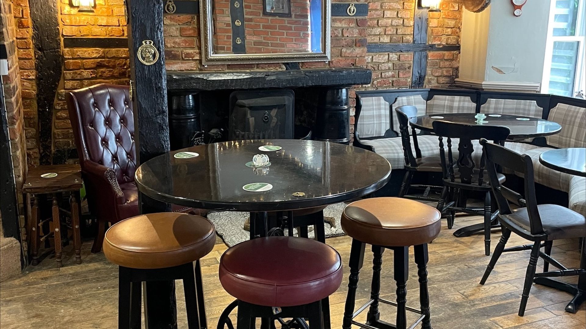 Bar Stools in The Old Palace