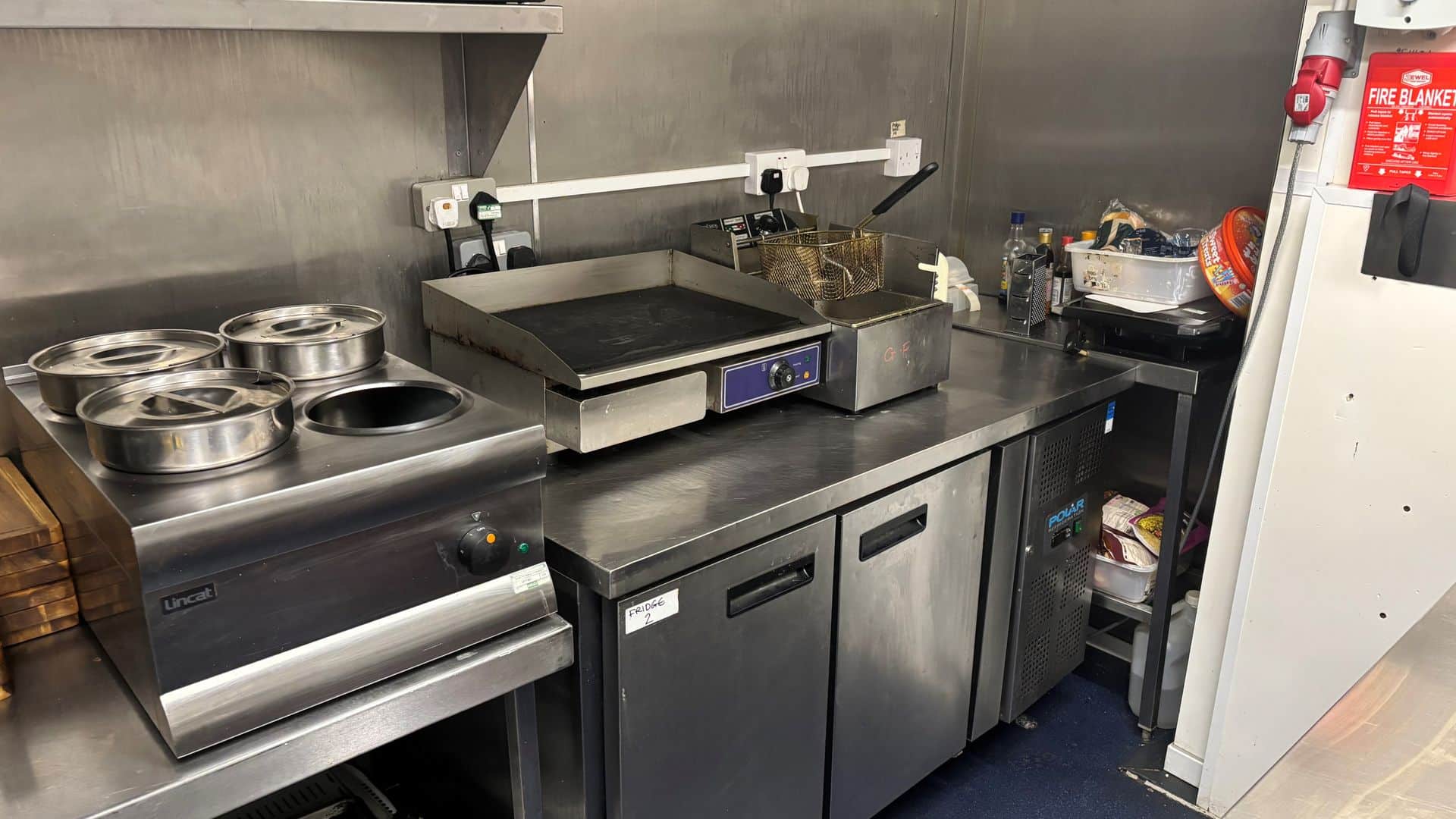 Catering kitchen area, Belvedere Inn