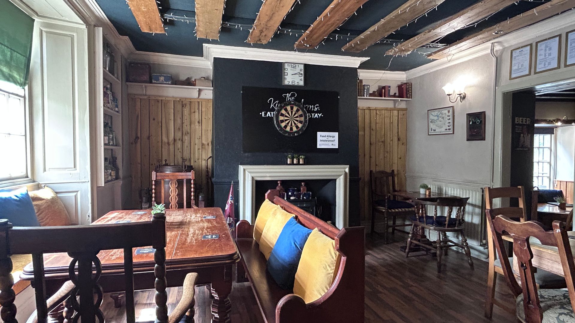 Dart board, Kings Arms
