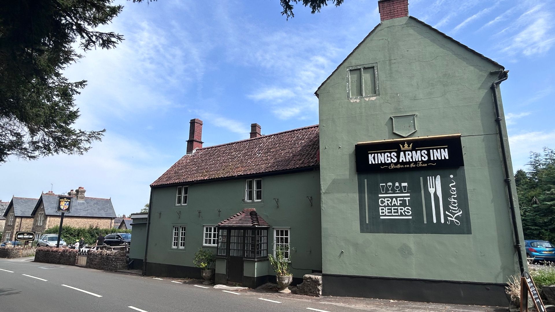 Outside area, Kings Arms