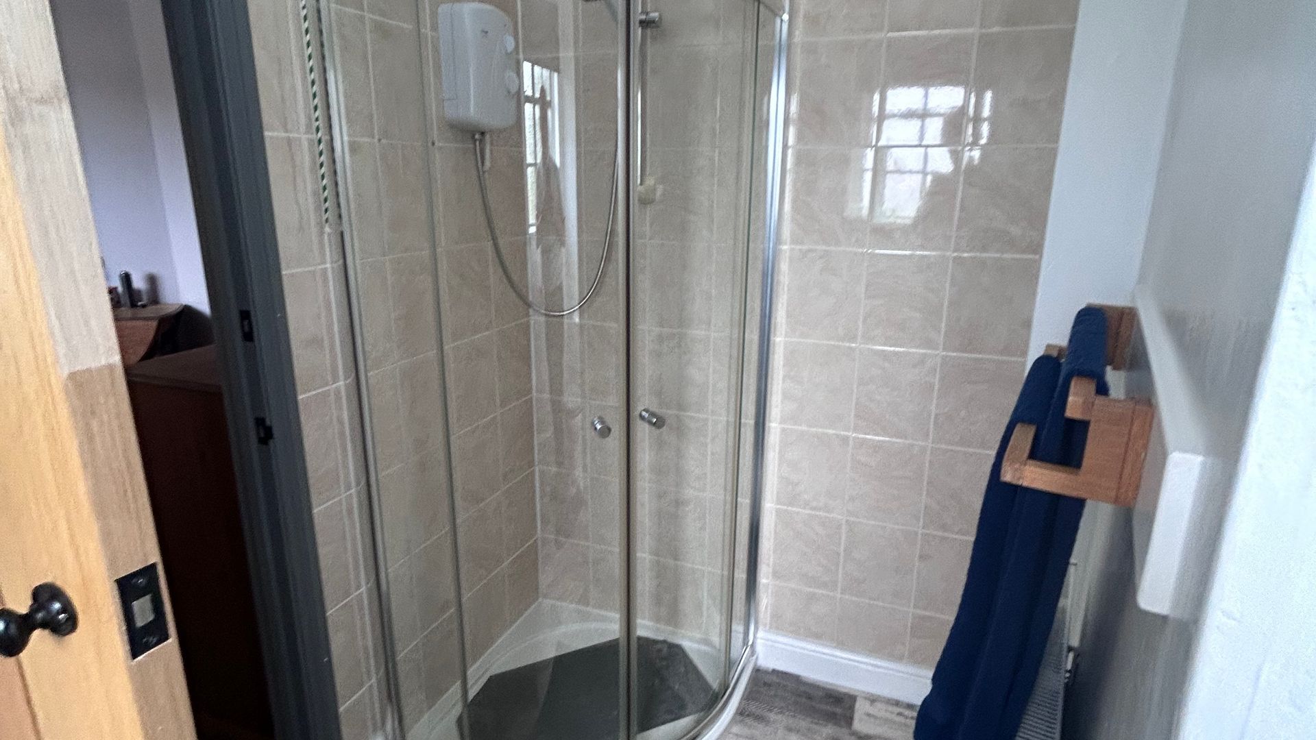 Shower inside room