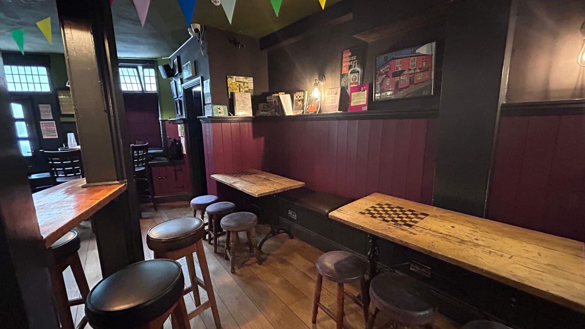Seating area, Nowhere Inn