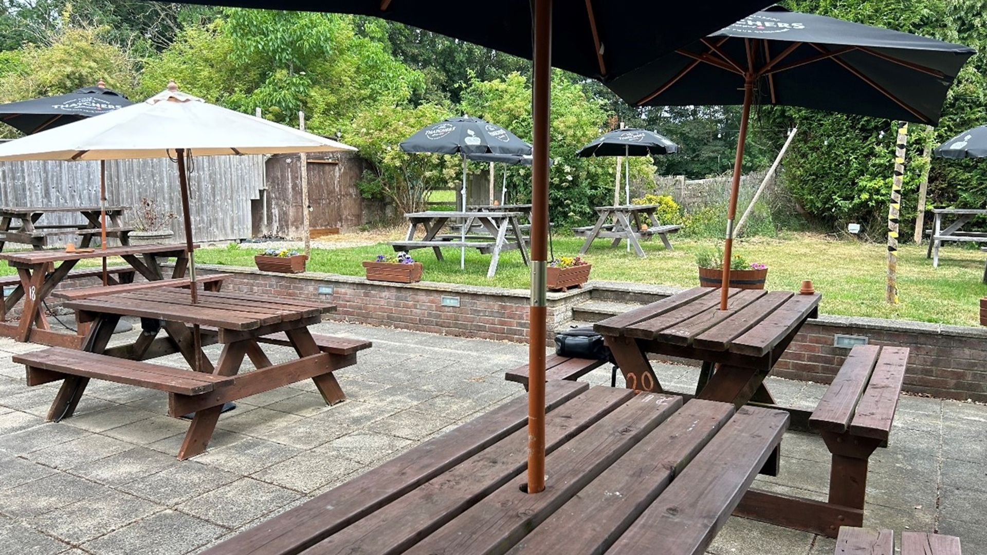 Beer Garden, Podymore Inn