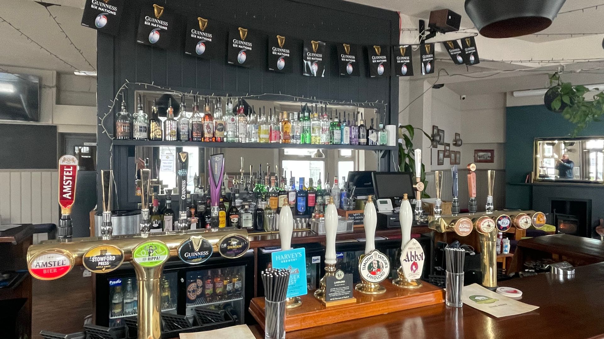 Real ale selection
