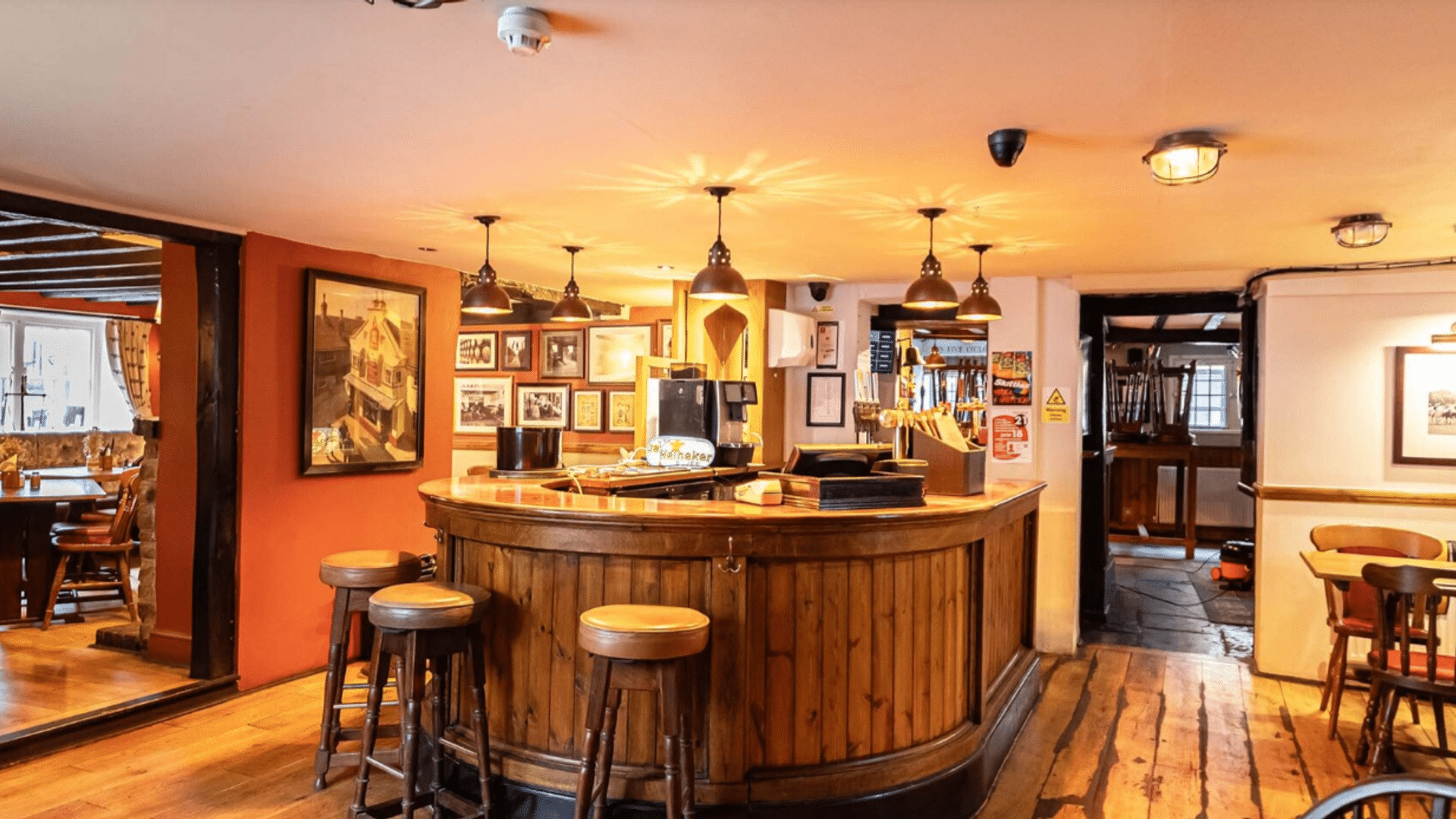 Bar area Wheatsheaf Inn