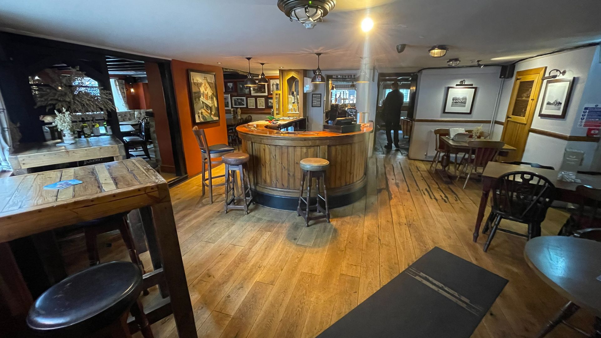 View of the bar area Wheatsheaf Inn