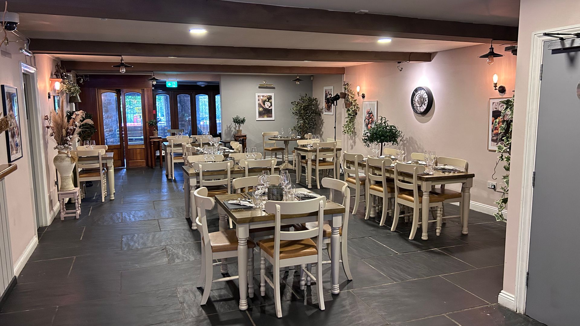 Seating area inside White Hart