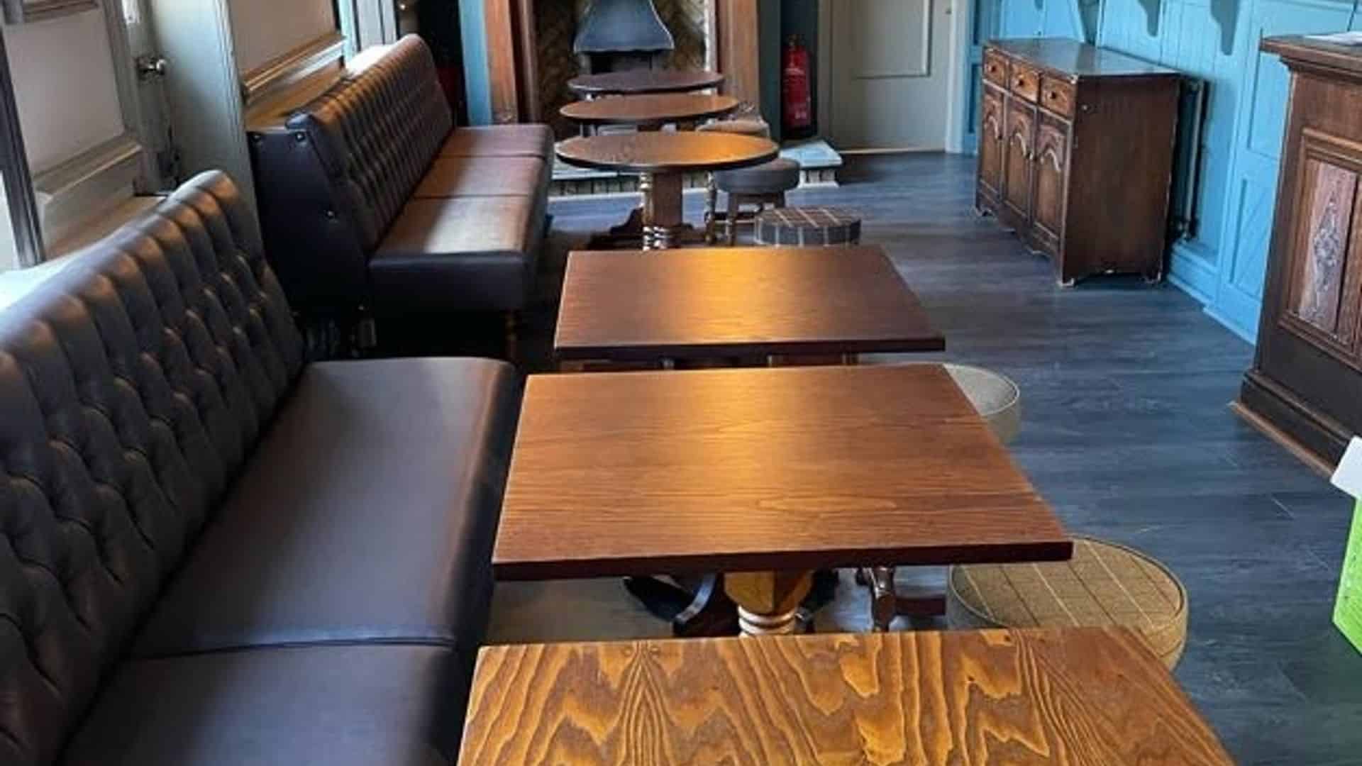 Tables in the Old Shepherd