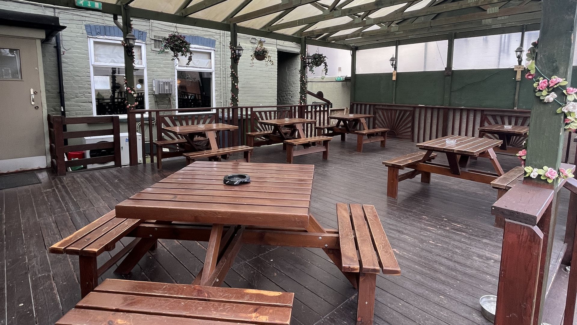 Beer Garden at The Talbot Inn