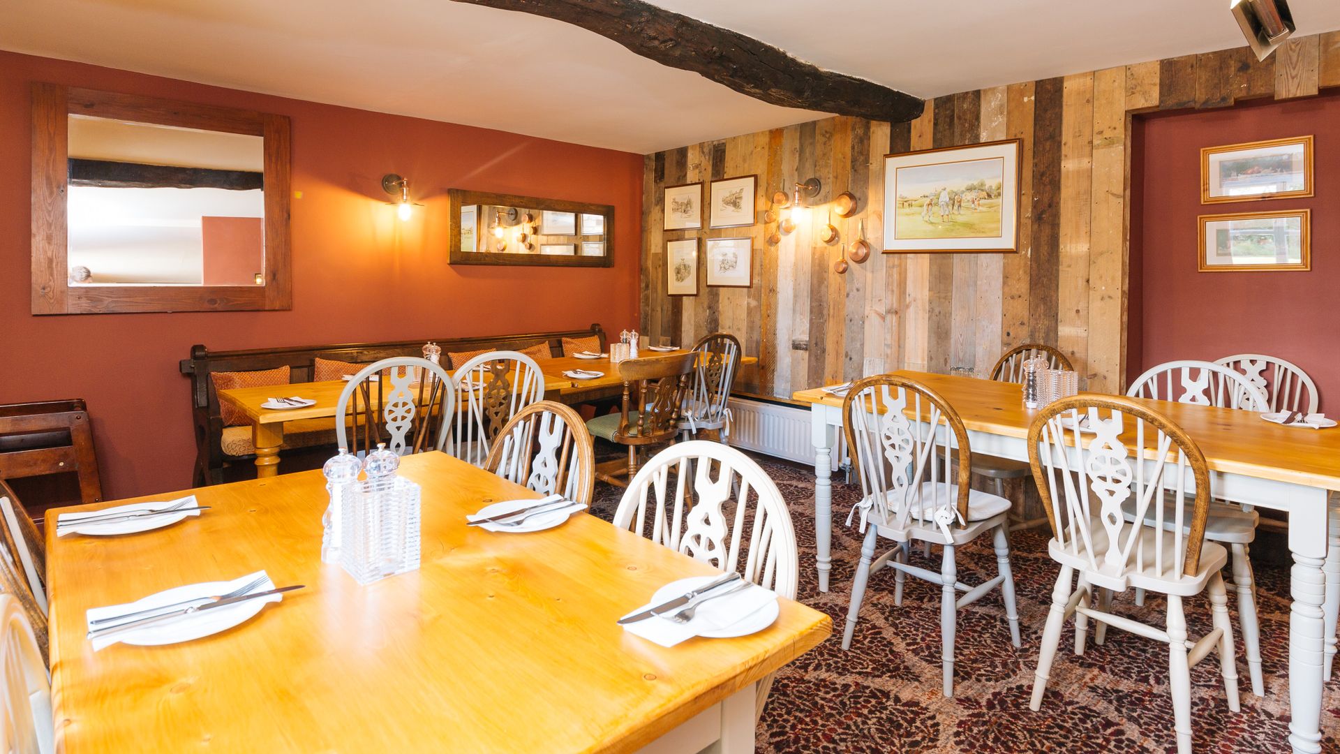 Inside seating, Kilkeney Inn