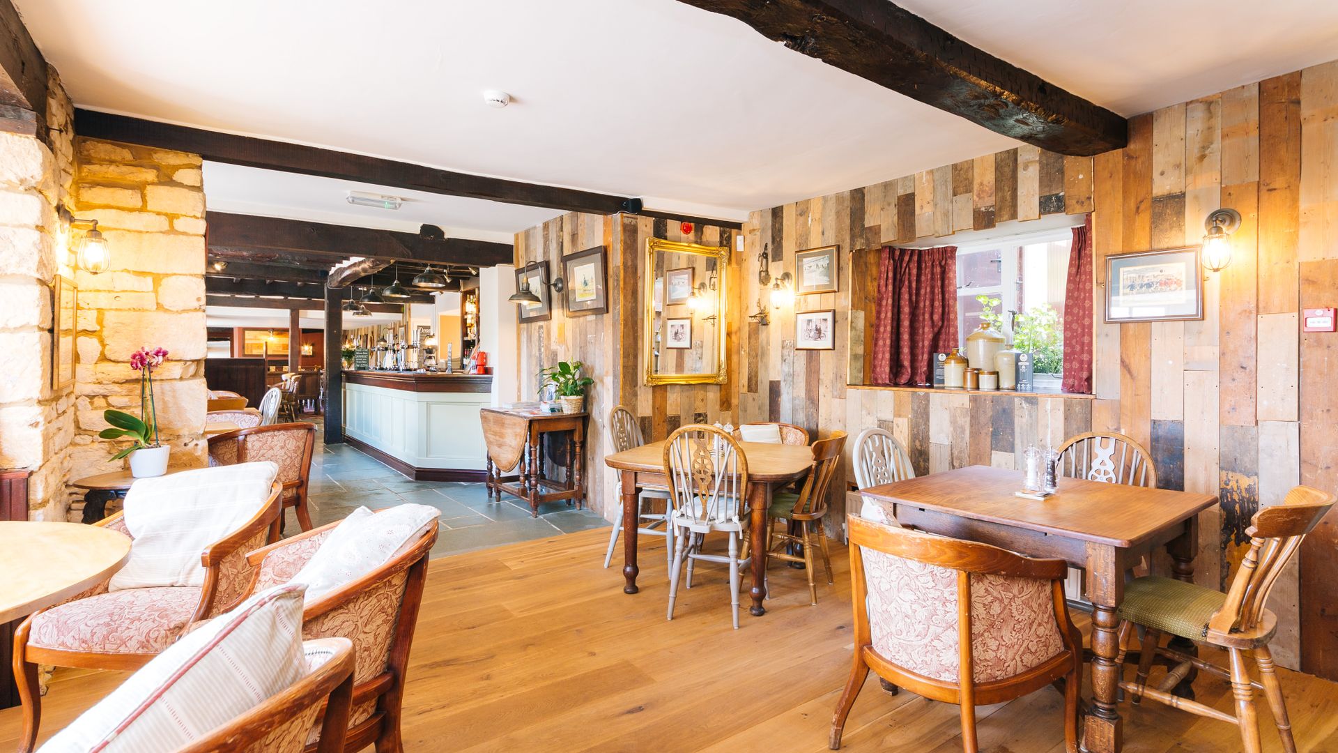 Seating inside Kilkeney Inn