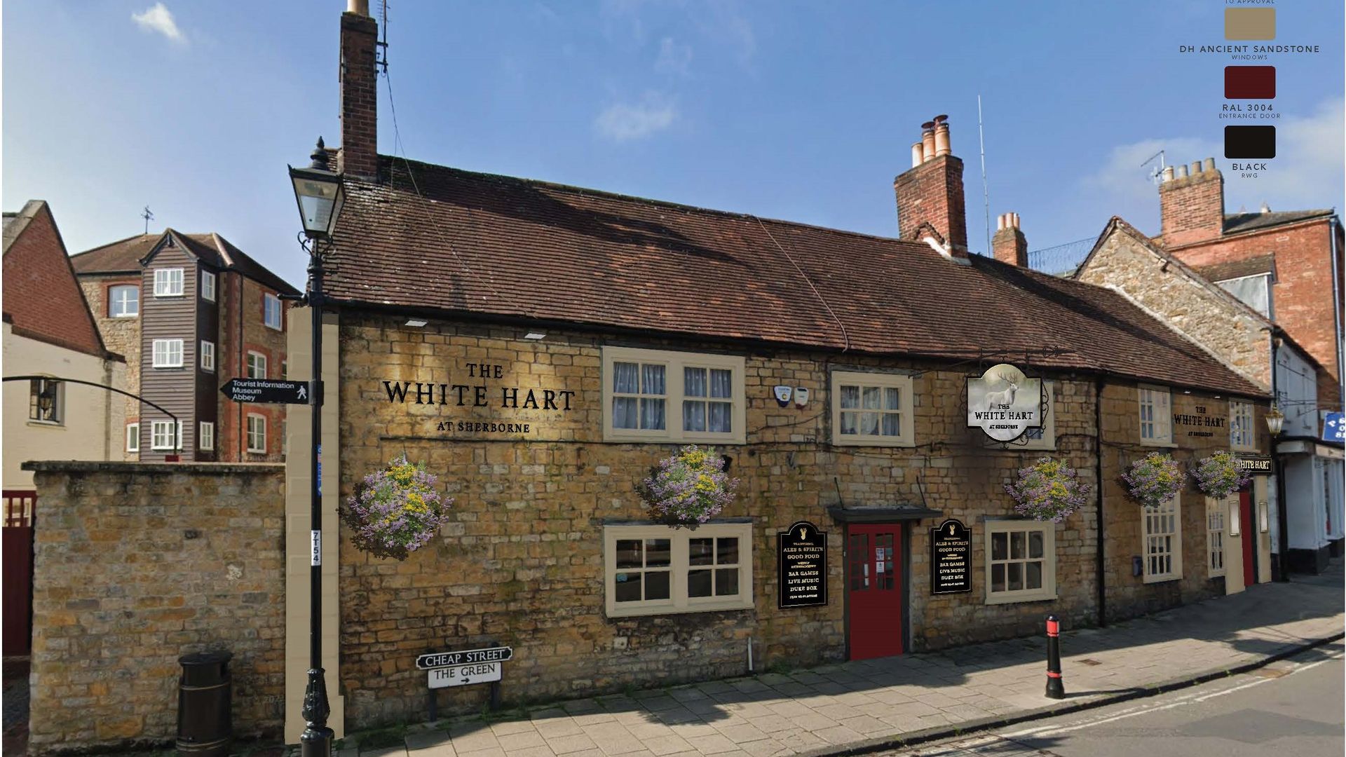 Outside The White Hart