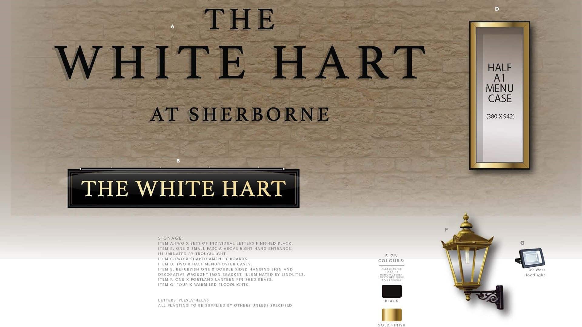 The White Hart at Sherbourne