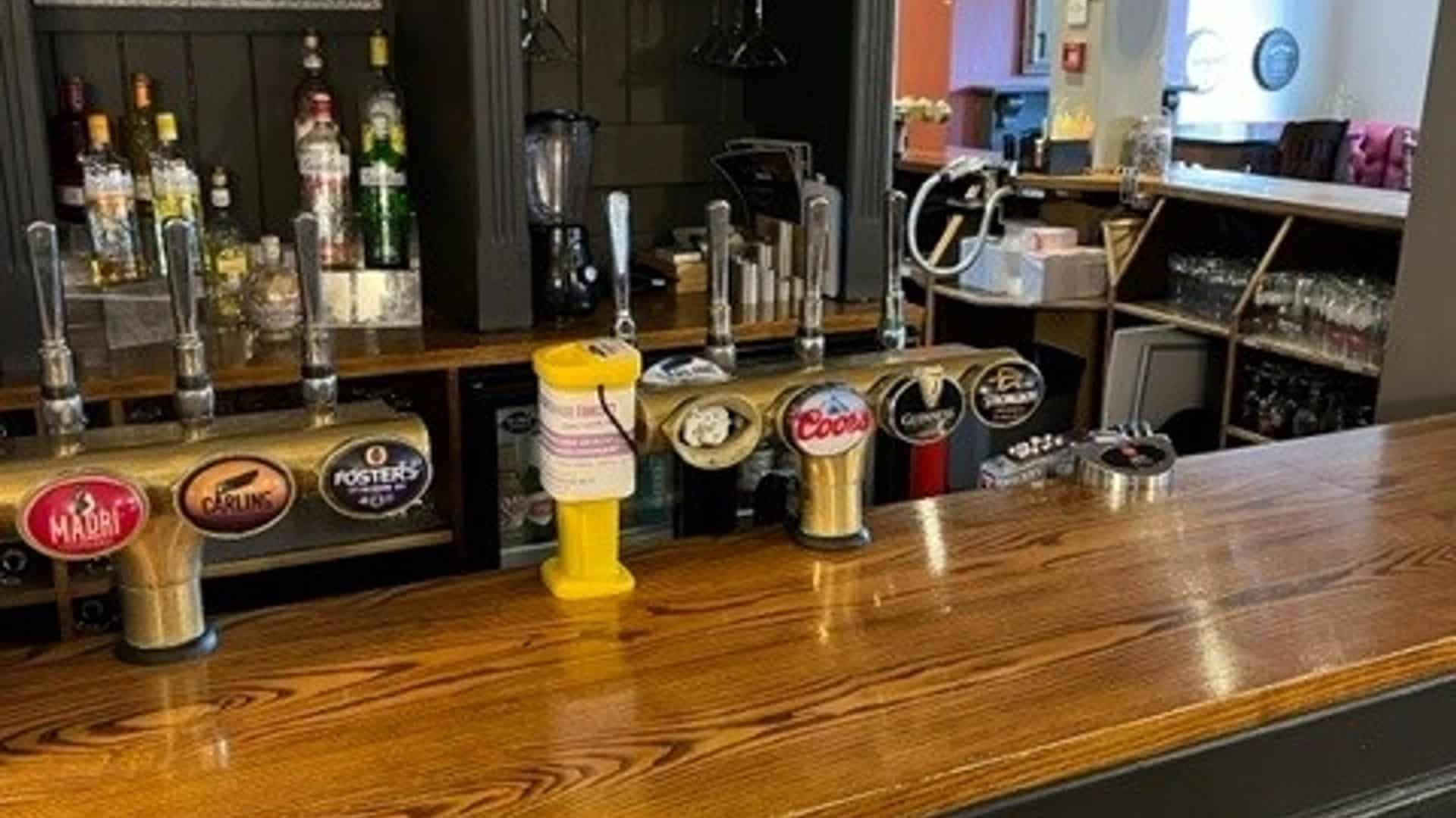 Beer selection, Moors Tavern