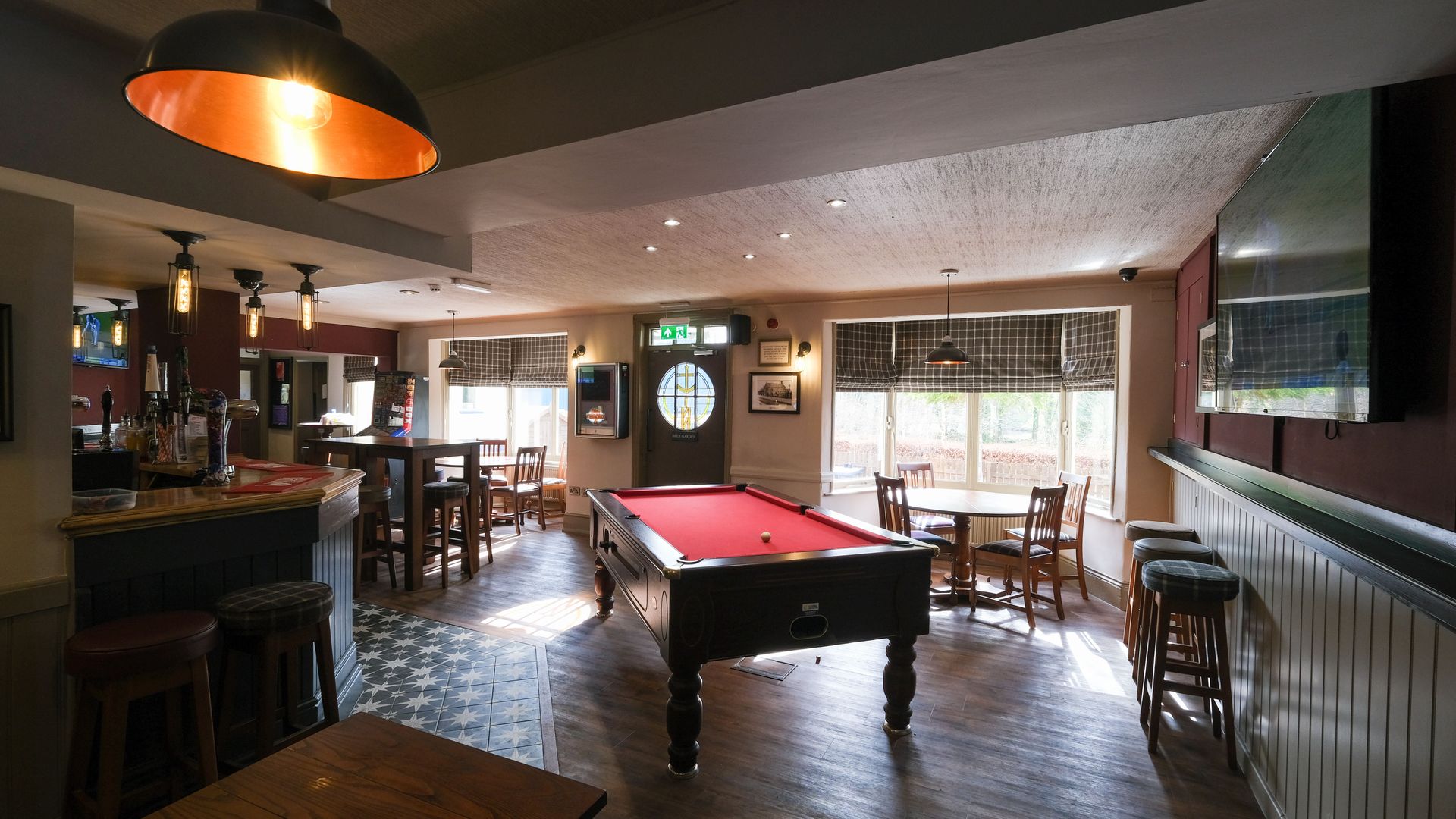 Pool table, Anchor Inn