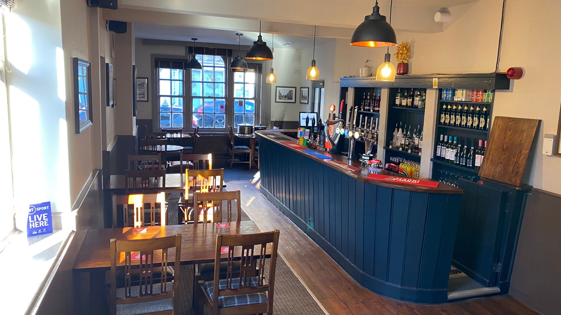 Bar area, Plough