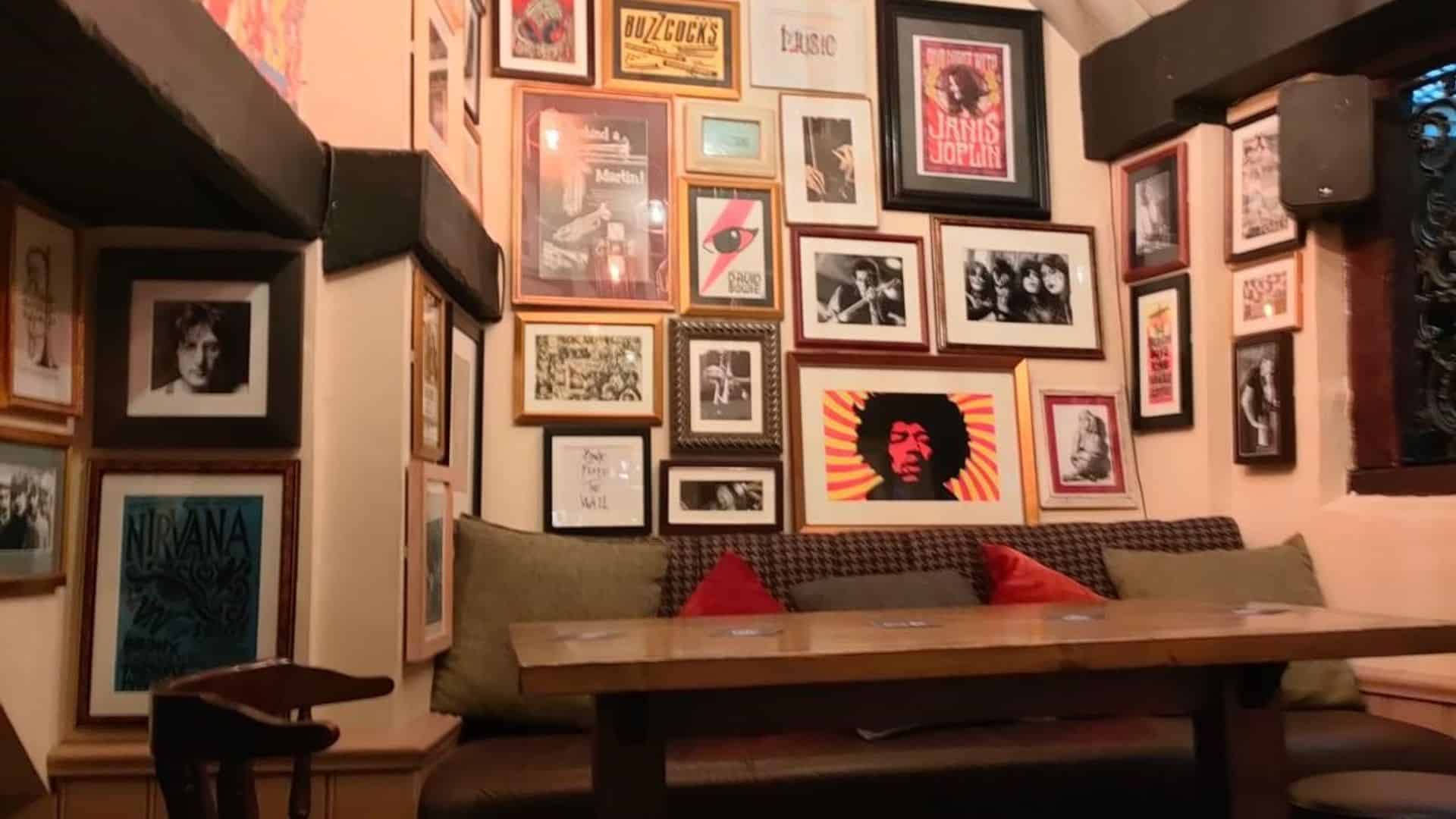 Further seating at the White Hart