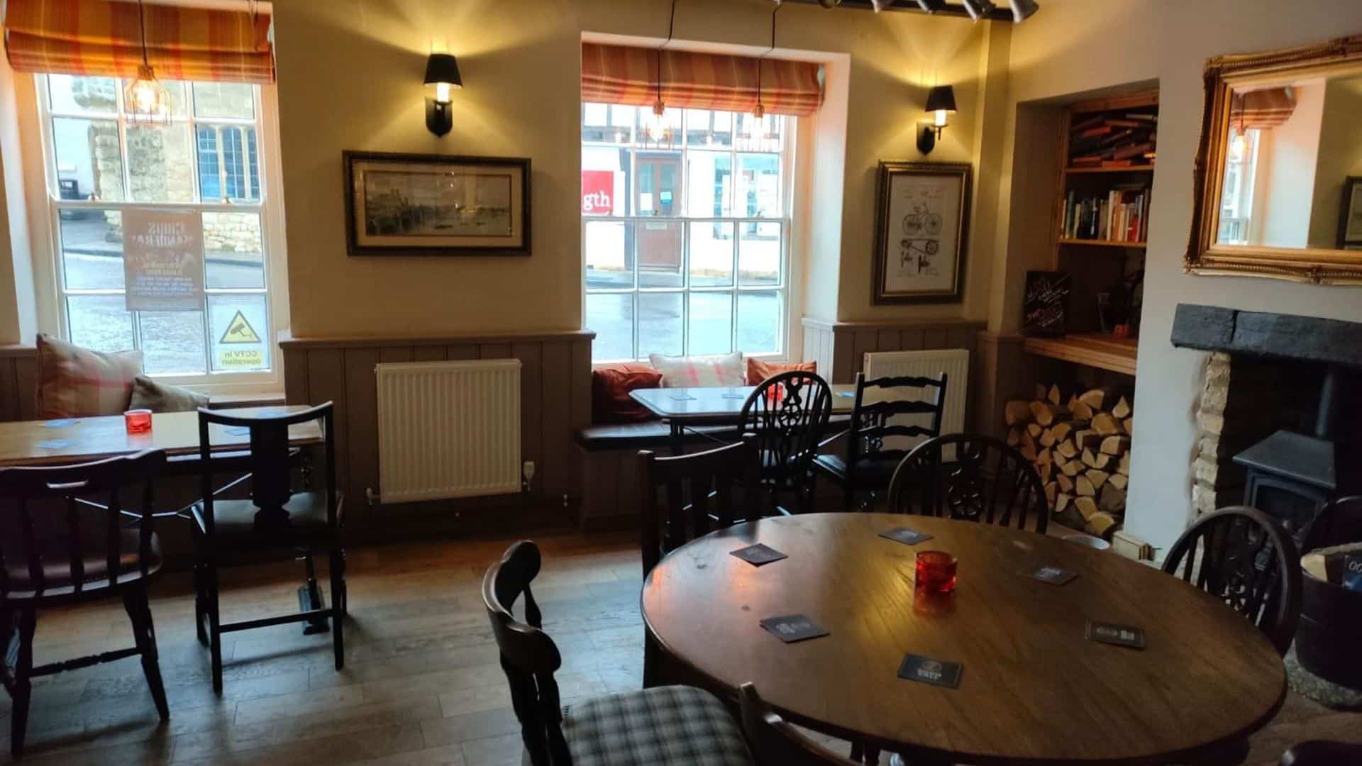 Seating at the White Hart